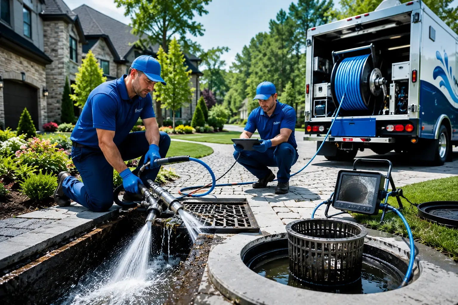 Local outdoor drain cleaning professionals in Marion, KY