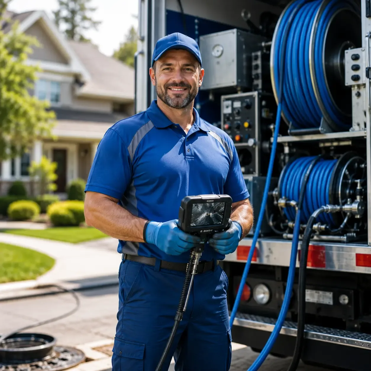 Local outdoor drain cleaning specialists in Marion, KY